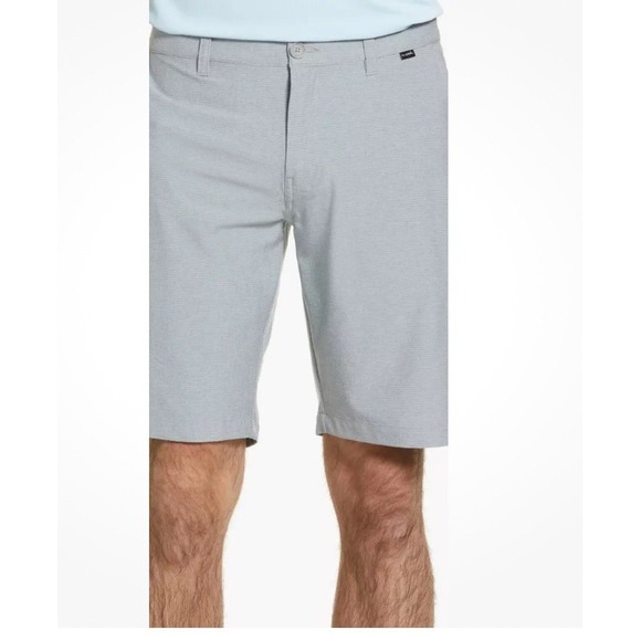 NWT Travis Mathew Shorts Men 42 Gray Lifestyle Performance Stretch Carlsbad NEW - Picture 1 of 8